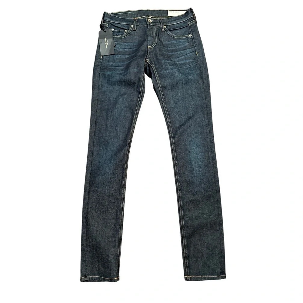 Rag & Bone Med Wash  Blue Dre Beverly Jeans SIZE 23